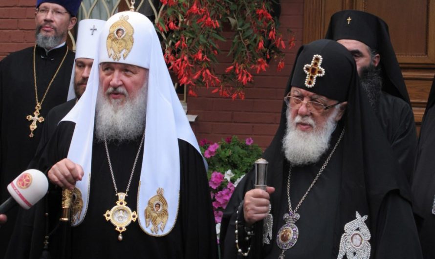 Патриарх Грузии Илия II единственный поздравил с днем рождения патриарха Кирилла. Вот что пожелал