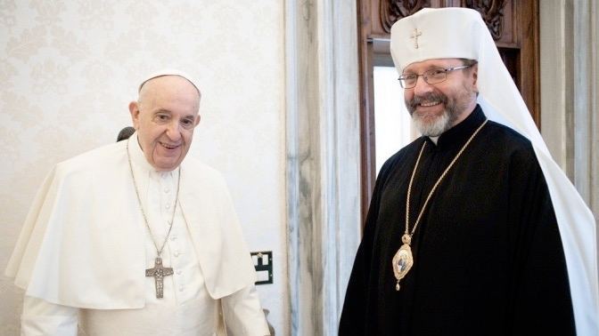 Папа Франциск позвонил главе Украинской греко-католической Церкви епископу Святославу