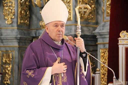 Гродненский епископ также рассказал о «боевых действиях» в Украине