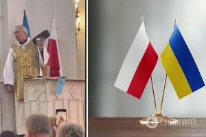 Поляки в костеле пели украинскую песню