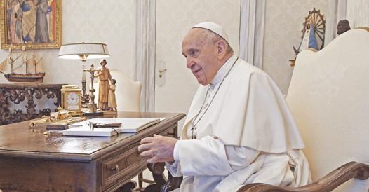 Папа Франциск: Патриарх не может становиться путинским алтарником