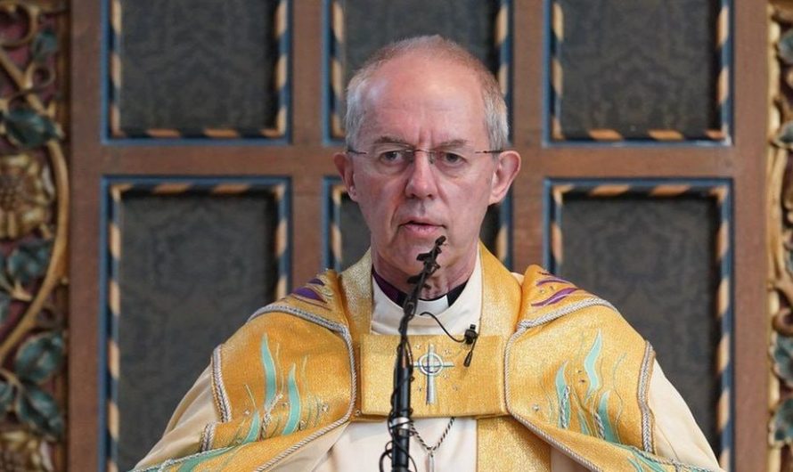 Глава Церкви Англии призвал Россию остановить войну против Украины