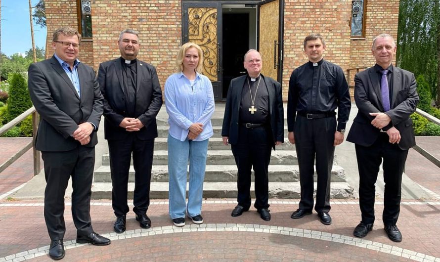 Делегация Конференции епископата Германии навестила и Ирпень