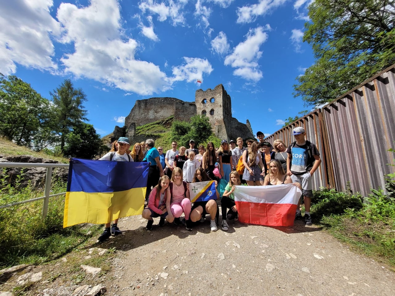 В Польше «Рыцари Колумба» организовали лагерь для детей из Украины