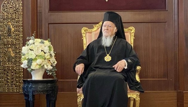 Патриарх Варфоломей: Весь свободный мир на стороне Украины