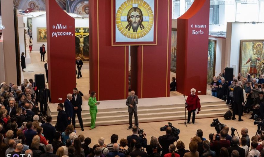 Патриотичная выставка российского живописца, украсившего не один храм