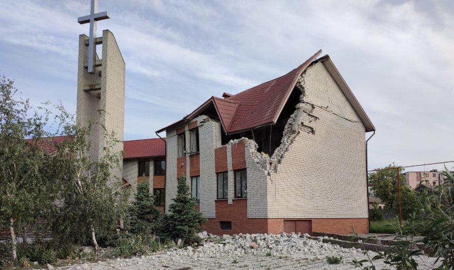 В Бердянске разрушен баптистский дом молитвы