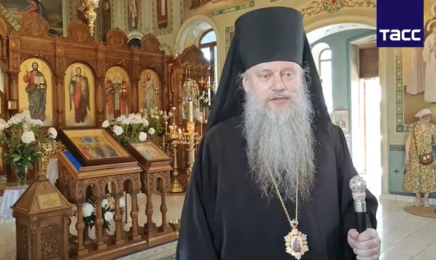 Российский епископ провел первое богослужение в аннексированной епархии УПЦ