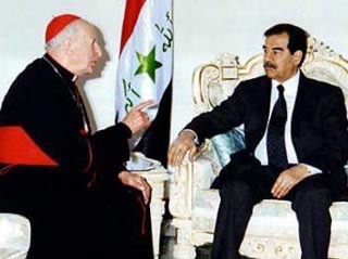Кардинал Филони сравнил папскую миссию мира с миссиями в Багдад при Хусейне