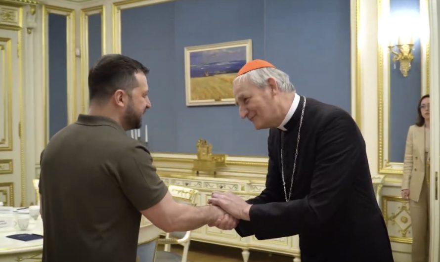 Посланник Папы Франциска встретился с Зеленским и помолился в Буче