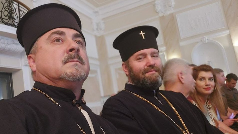 В Одессе награду получил священник, бывший в российском плену