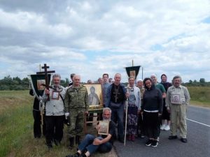 В Беларуси «по границам НАТО» провели антиНАТОвский крестный ход