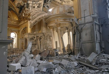 Италия будет участвовать в восстановлении Спасо-Преображенского собора