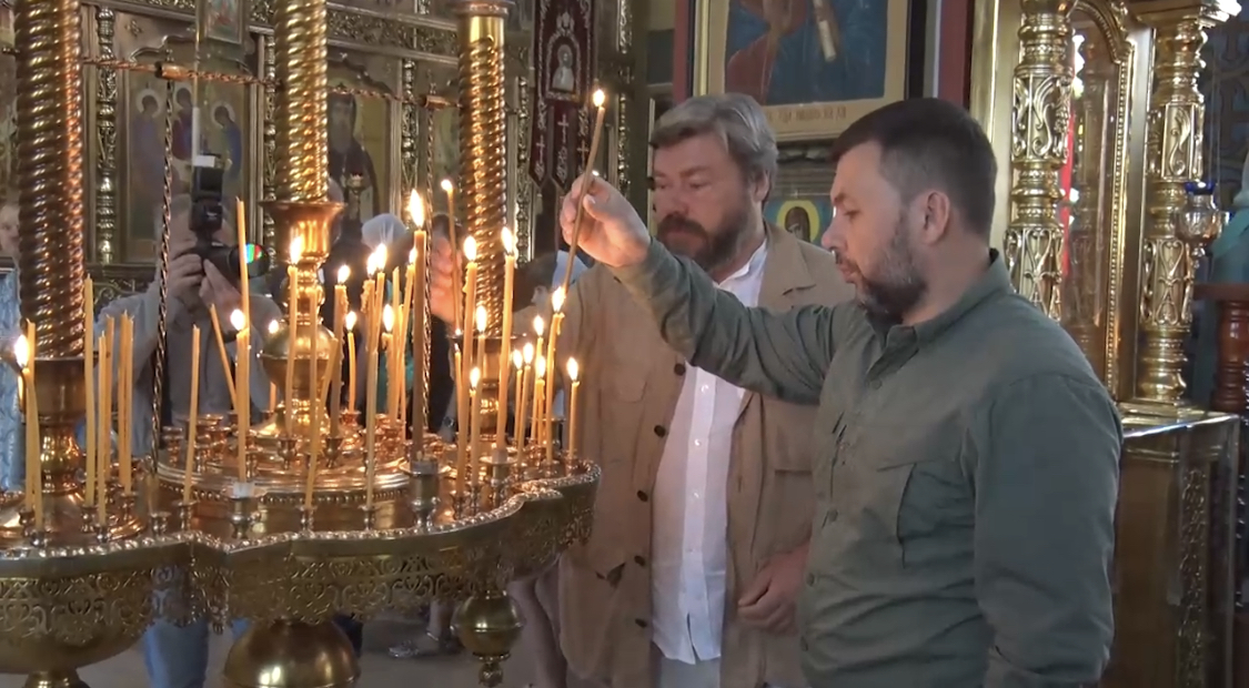 Главарь оккупационной администрации Донецка надеется на помощь мощей святого Георгия