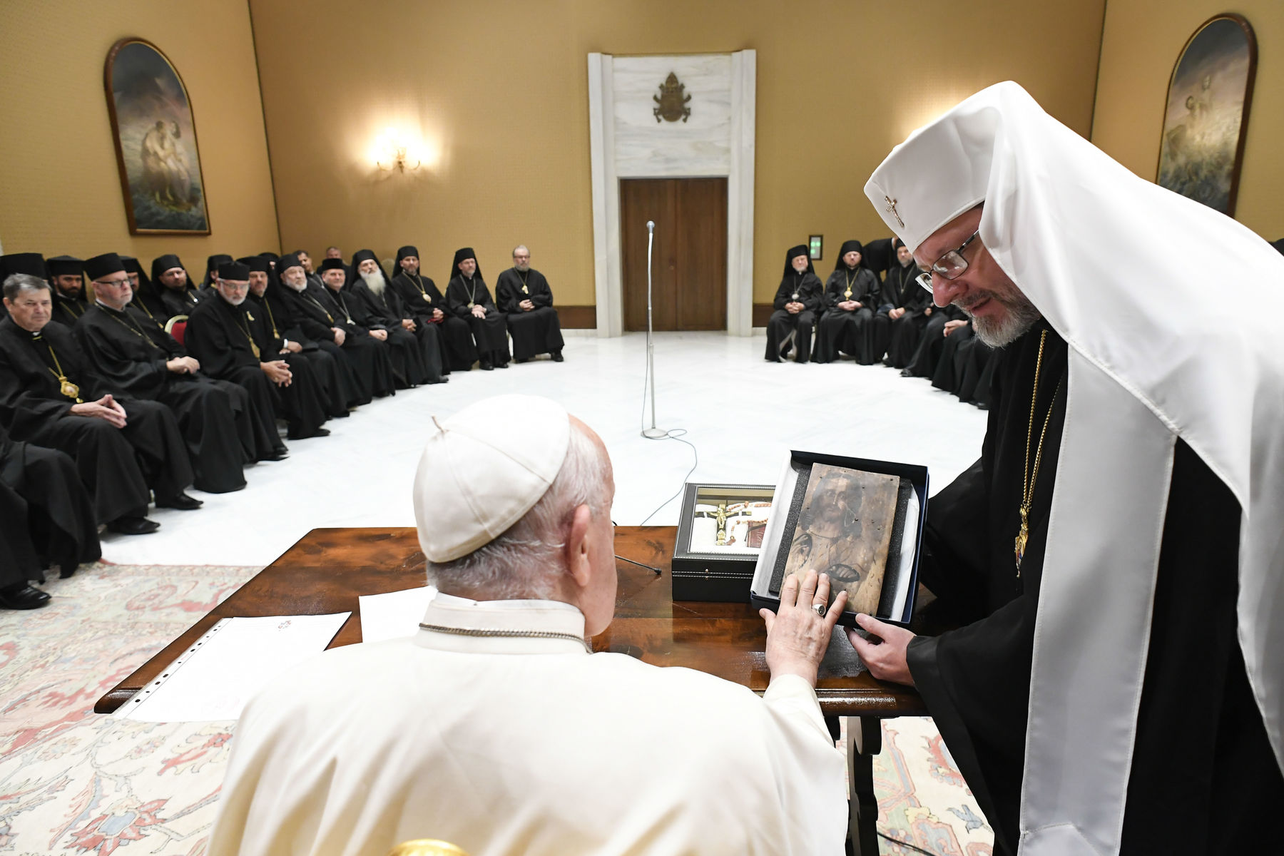 Епископы УГКЦ рассказали папе Франциску о боли из-за его высказываний