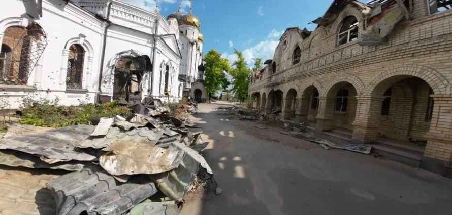 В ходе обстрелов Донецкой области получил ранение трудник монастыря УПЦ