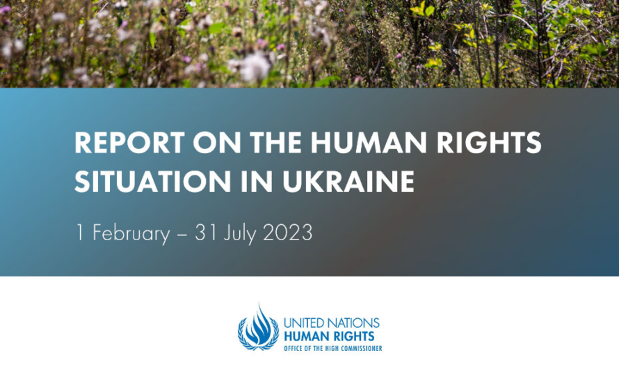 Отчет УВКПЧ о ситуации с правами человека в Украине, с 1 февраля по 31 июля 2023 г. Свобода религии или убеждений