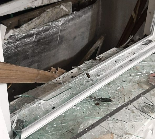 Российская ракета повредила жилье священника УГКЦ в Мирнограде