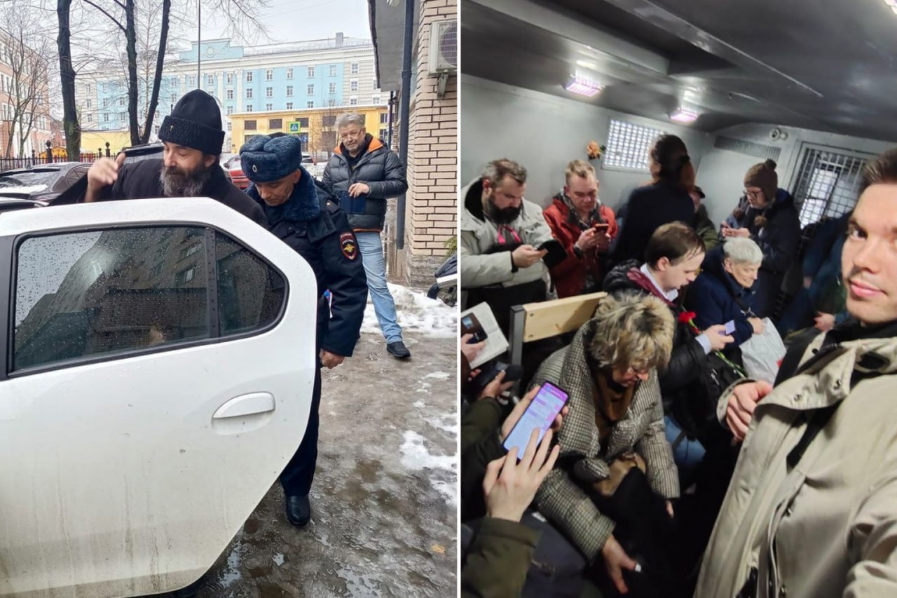 Среди задержанных вчера на заупокойном молебне в Санкт-Петербурге пожилая прихожанка католического храма