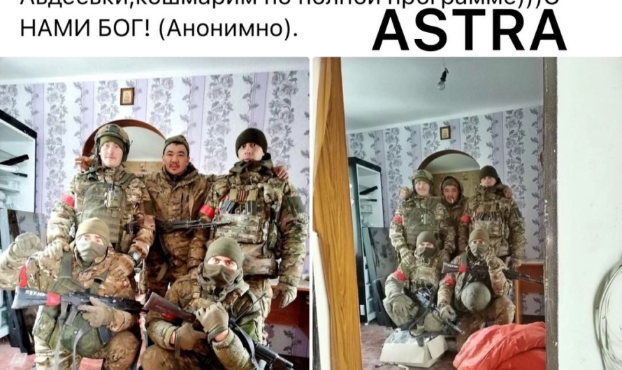 Российские военные мародерствуют в Авдеевке с призывом «С НАМИ БОГ»