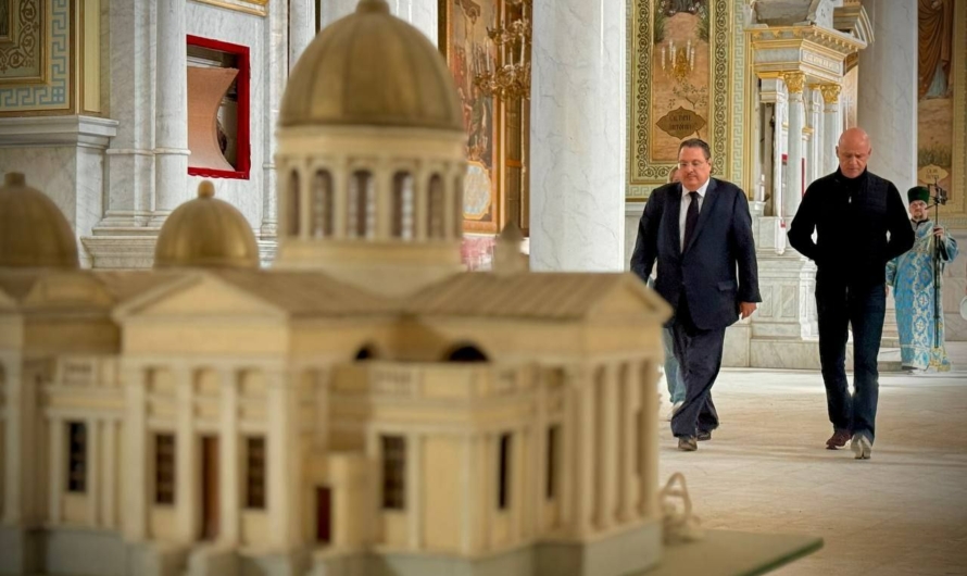 В Одессе продолжается восстановление Спасо-Преображенского собора