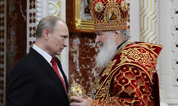 Пресс-служба РПЦ подвергла цензуре вчерашнее пожелание патриарха Кирилла Путину