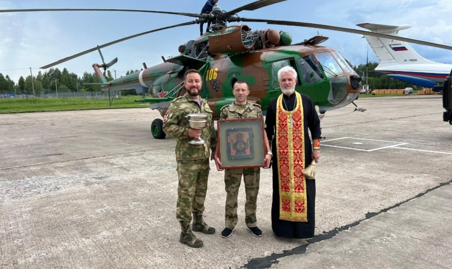 Священник РПЦ на вертолете и самолете иконой пытался защитить воздушные границы РФ