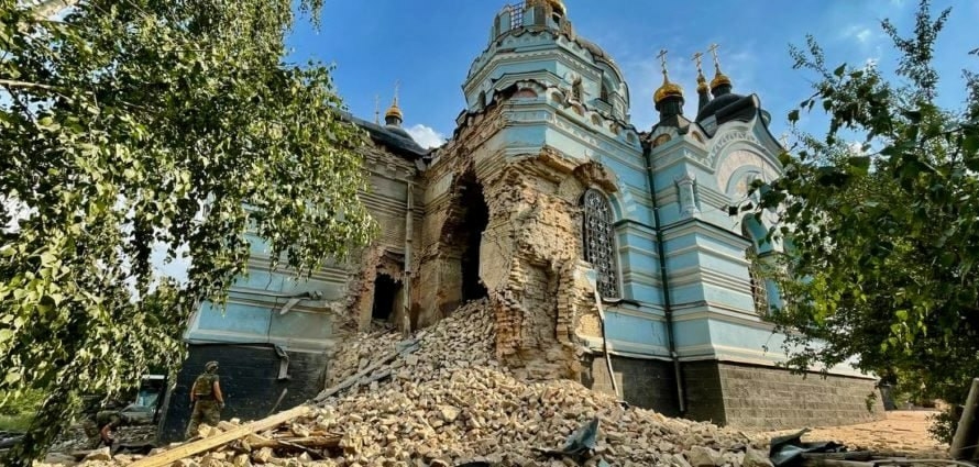 Россияне разрушили старинный храм, переживший большевиков и нацистов