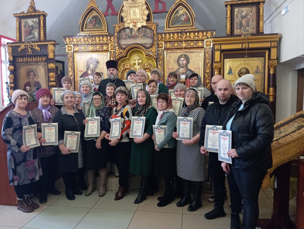 Прихожан Лазаревского храма в Калужской области поблагодарили за помощь российским оккупантам