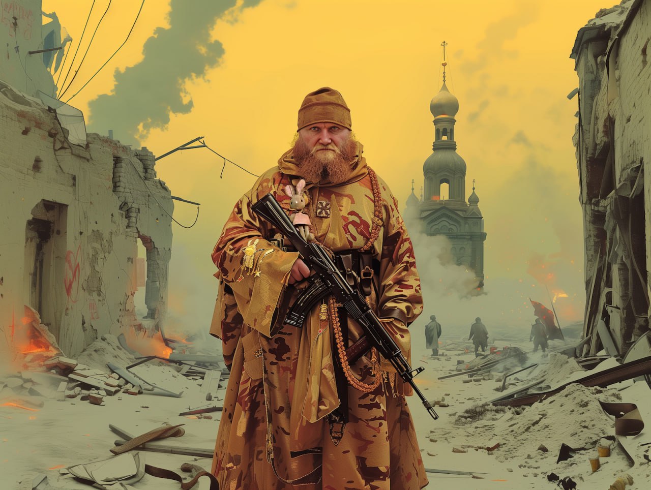 «Монах с винтовкой». История Серафима (Самошина) — от исправительной колонии до ЧВК «Редут»