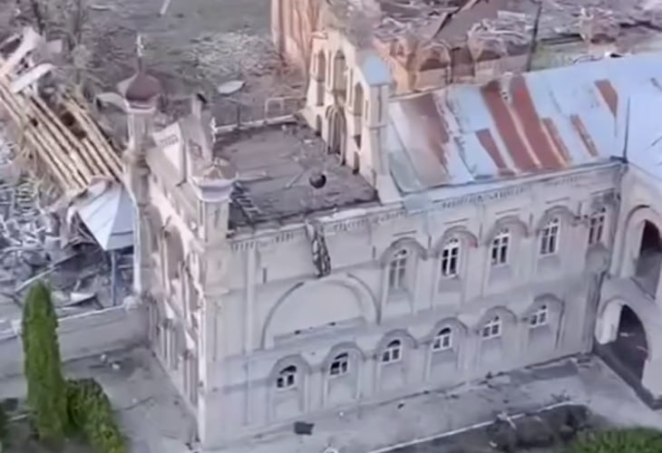 «Надругательство над верой»: российские войска разрушили монастырское подворье УПЦ в Сумской области
