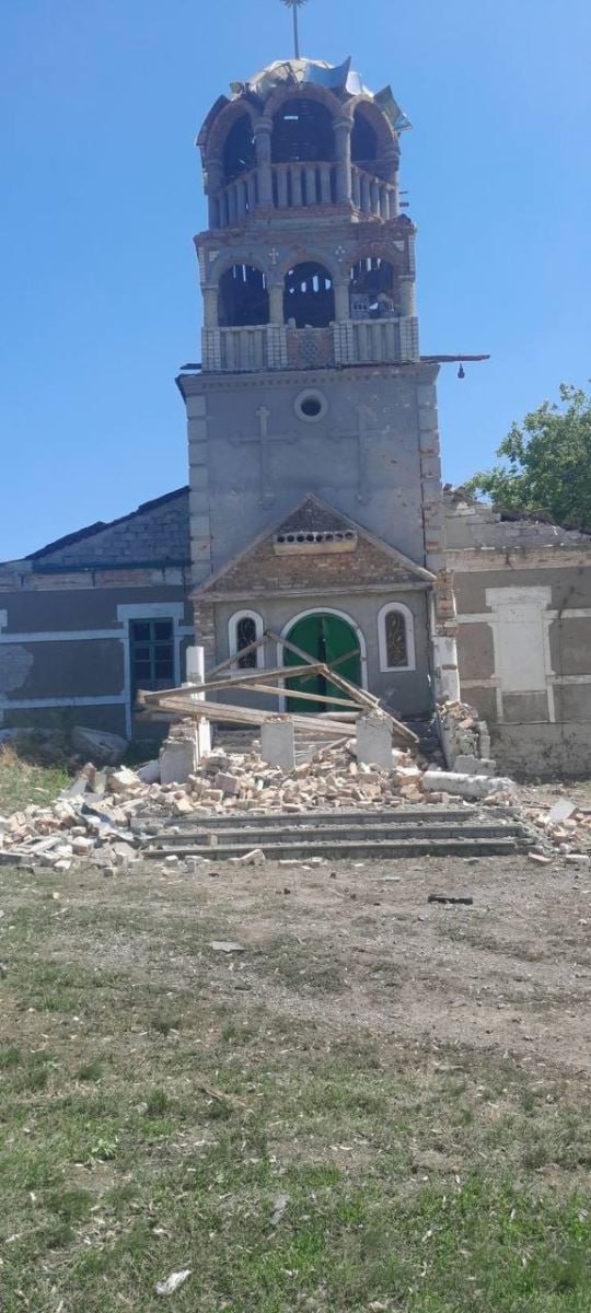 На Донбассе разрушен храм святителя Димитрия Ростовского