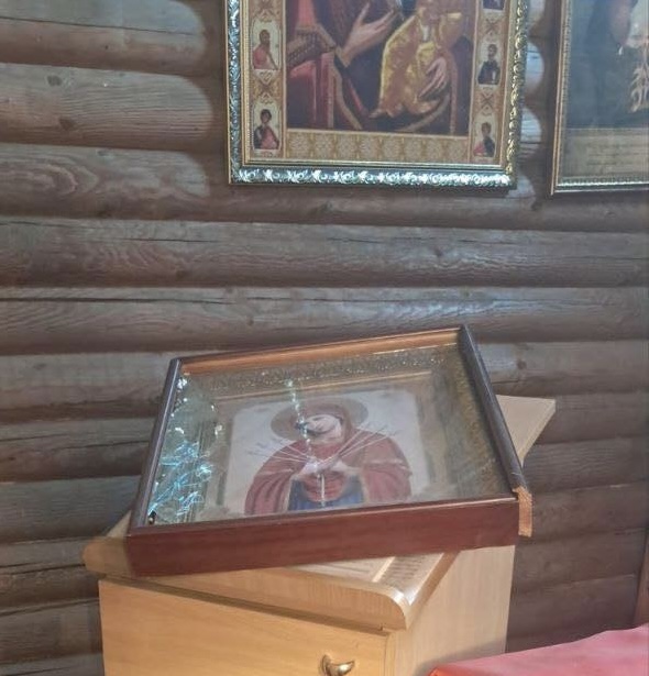 В Днепропетровской области от российского обстрела пострадал храм УПЦ