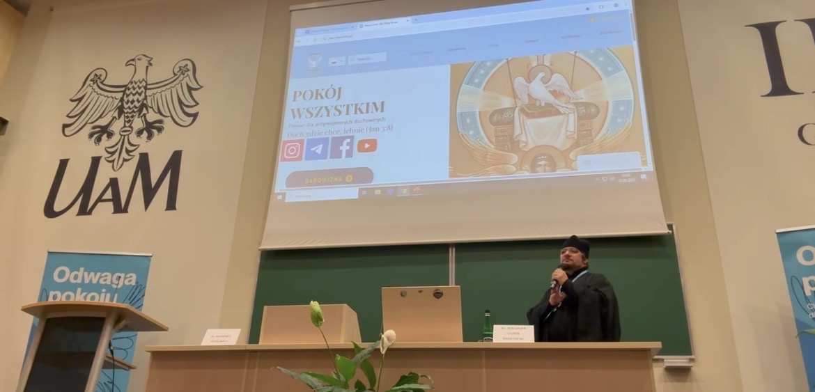 «Христиане не могут молчать перед лицом войны» — выступление священника Валериана Дунин-Барковского