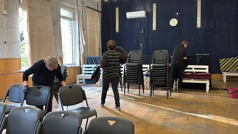 В Днепре в результате ракетного удара повреждён Дом молитвы