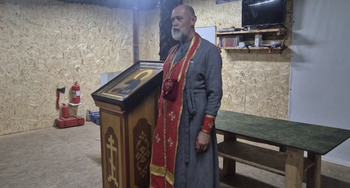 Российскому оккупанту доверили «возвращать человечеству разум»: священник РПЦ объяснил смысл войны