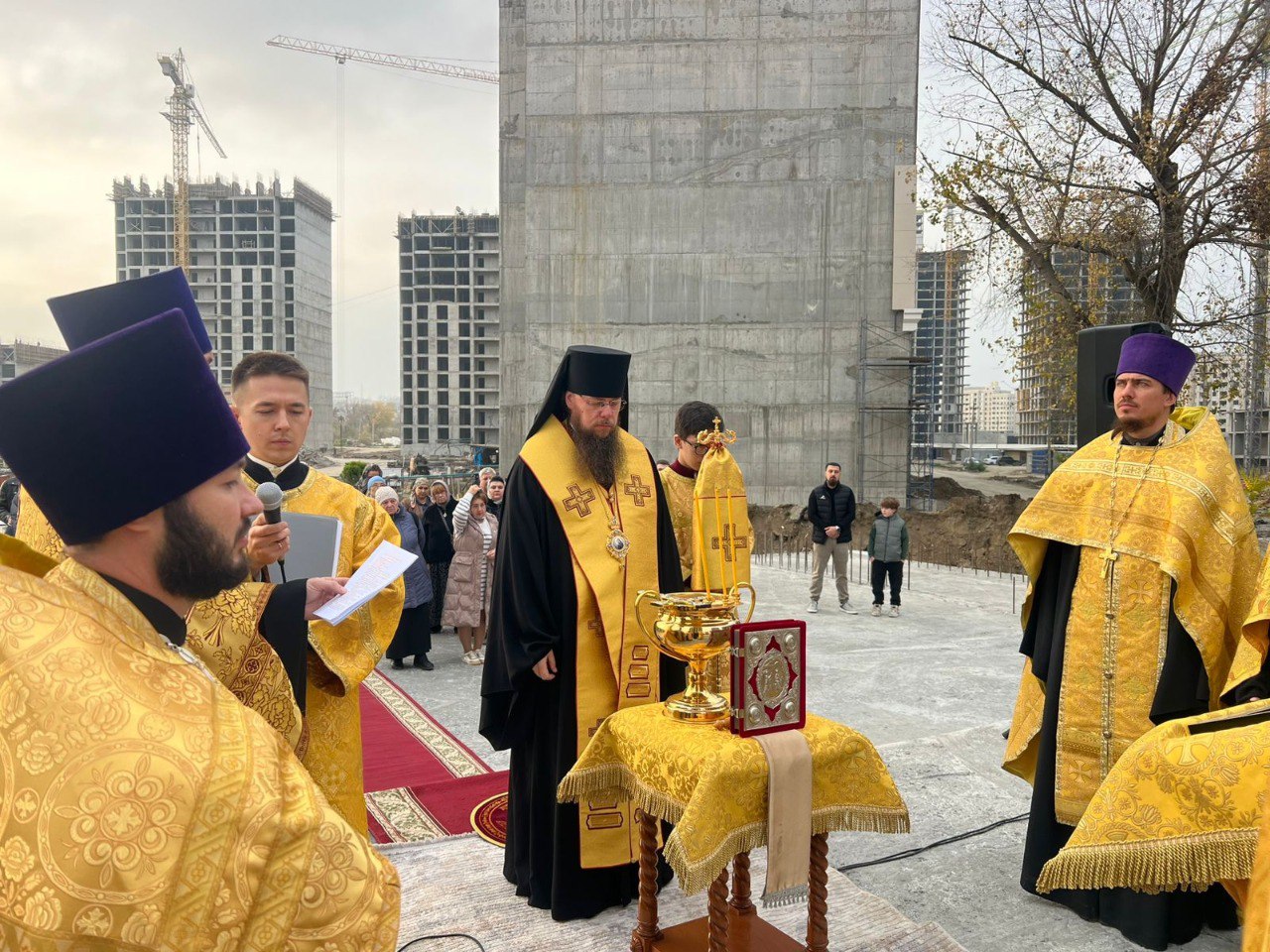 В Чечне в районе имени Путина заложили собор в честь князя Владимира