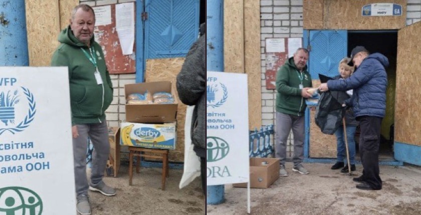 ADRA Украина: в Херсонской области тяжело ранен адвентистский волонтёр, развозивший хлеб