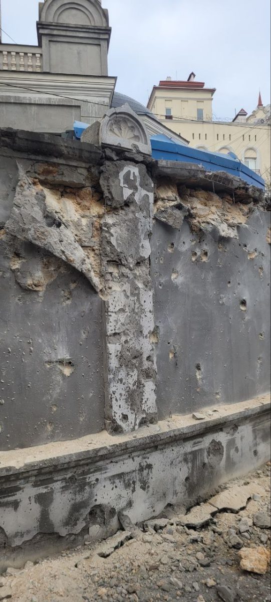 В результате обстрела РФ вновь пострадал храм УПЦ в Херсоне