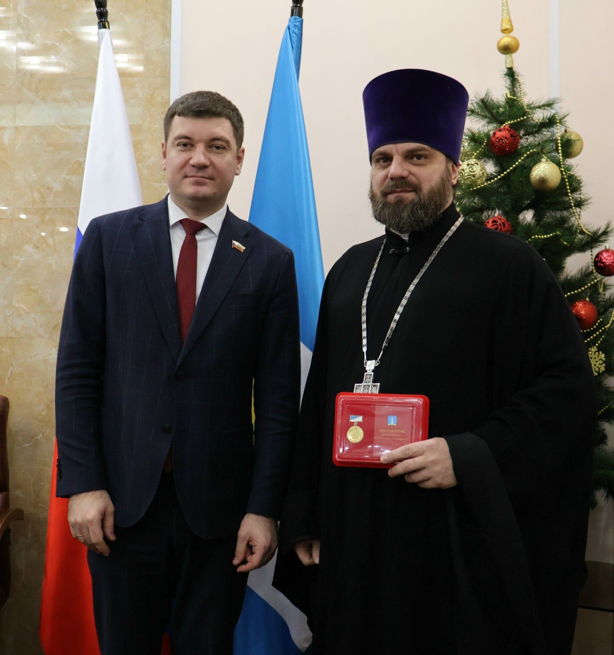 Ульяновского священника наградили «За содействие СВО»
