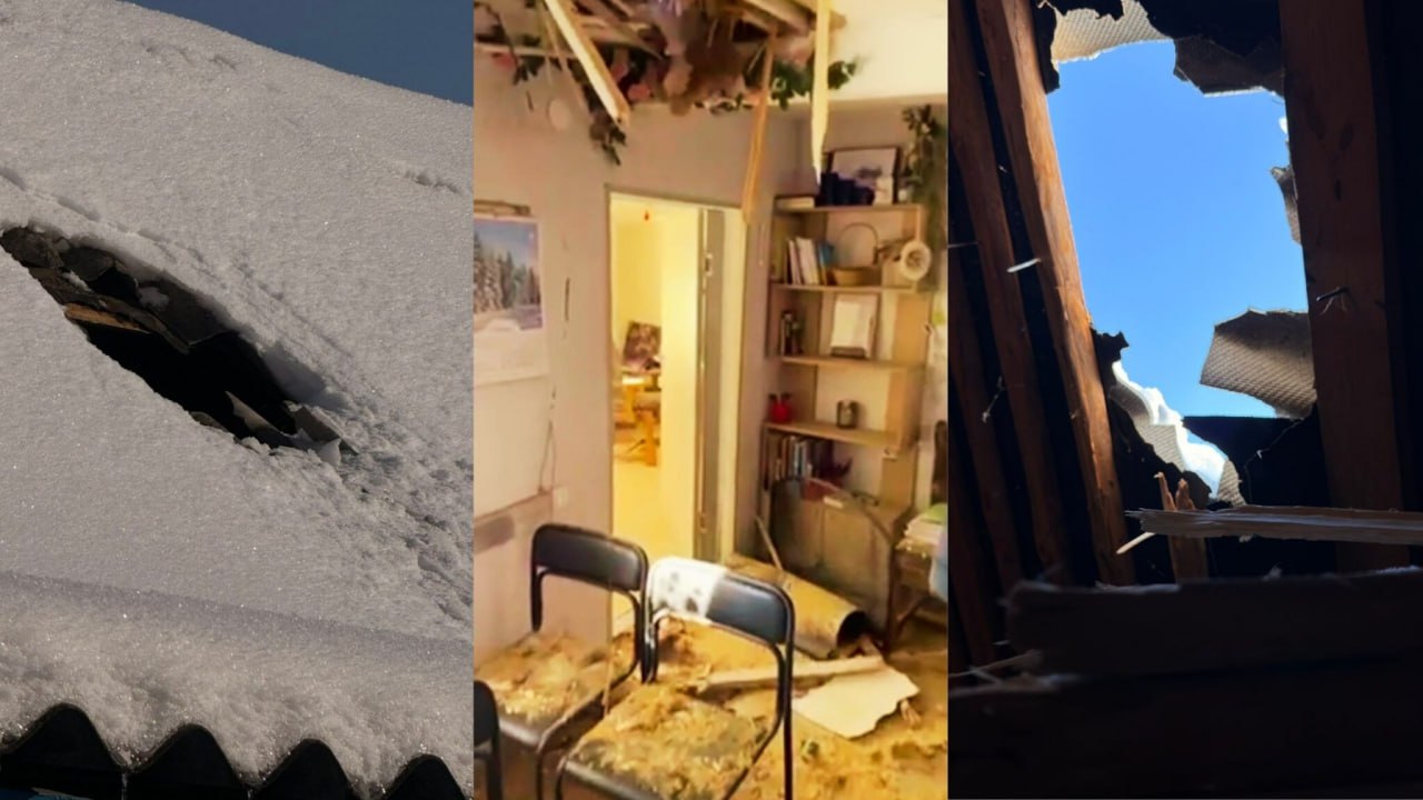 Российская атака повредила молитвенный дом ХВЕ в селе Коленцы Киевской области