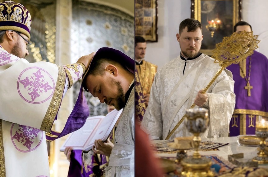 Боец РДК, бывший офицер ФСБ стал диаконом ПЦУ