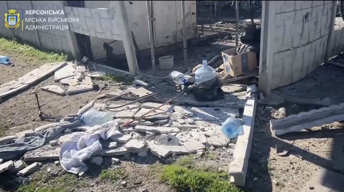 Видеосвидетельство о гибели прихожанок Херсонского собора