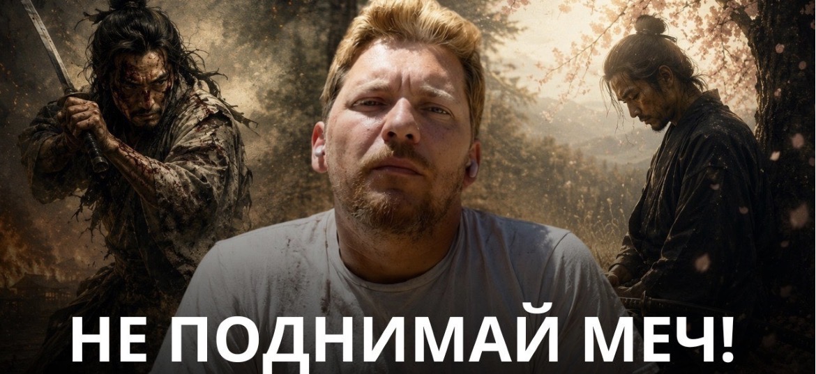 Не поднимай меч! Проповедь антивоенного священника Максима Цапко о последнем самурае