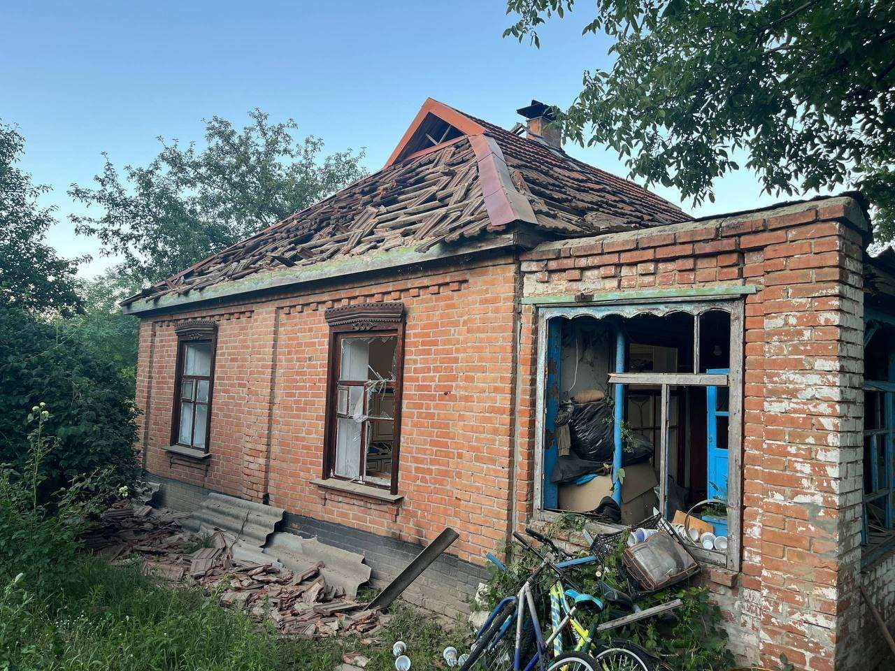 В Полтаве после удара российского беспилотника пострадал дом священника УПЦ