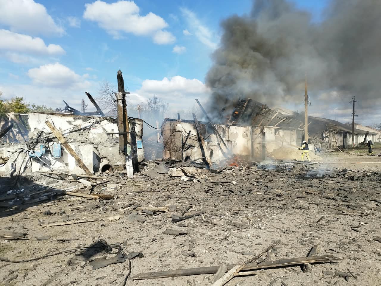 Российский удар повредил церковь в Харьковской области