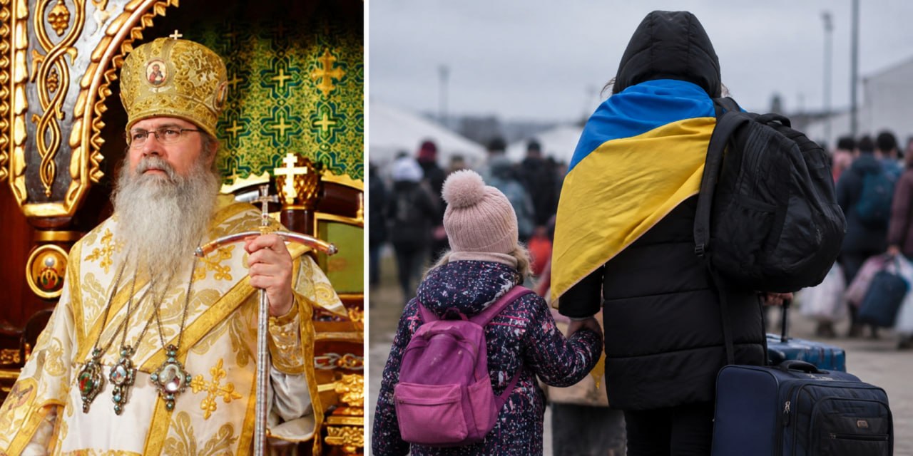 Православная церковь в Америке собирает деньги для украинских беженцев, но не называет виновника войны